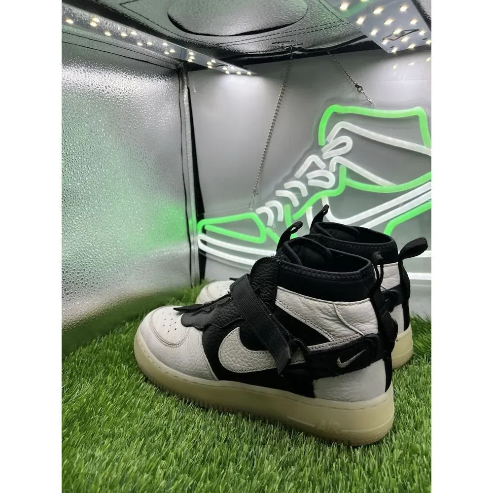 Nike‎ Air Force 1 Utility Mid Orca Men's Sneakers Size 7Y W8.5 AQ3693-100